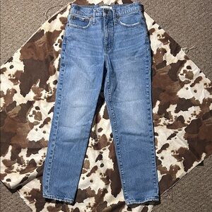 Madewell Classic Straight Jeans 25